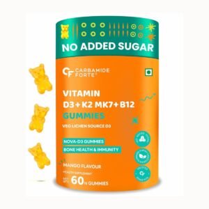 Carbamide Forte Vitamin D3 K2 B12 Gummies