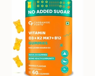 Carbamide Forte Vitamin D3 K2 B12 Gummies