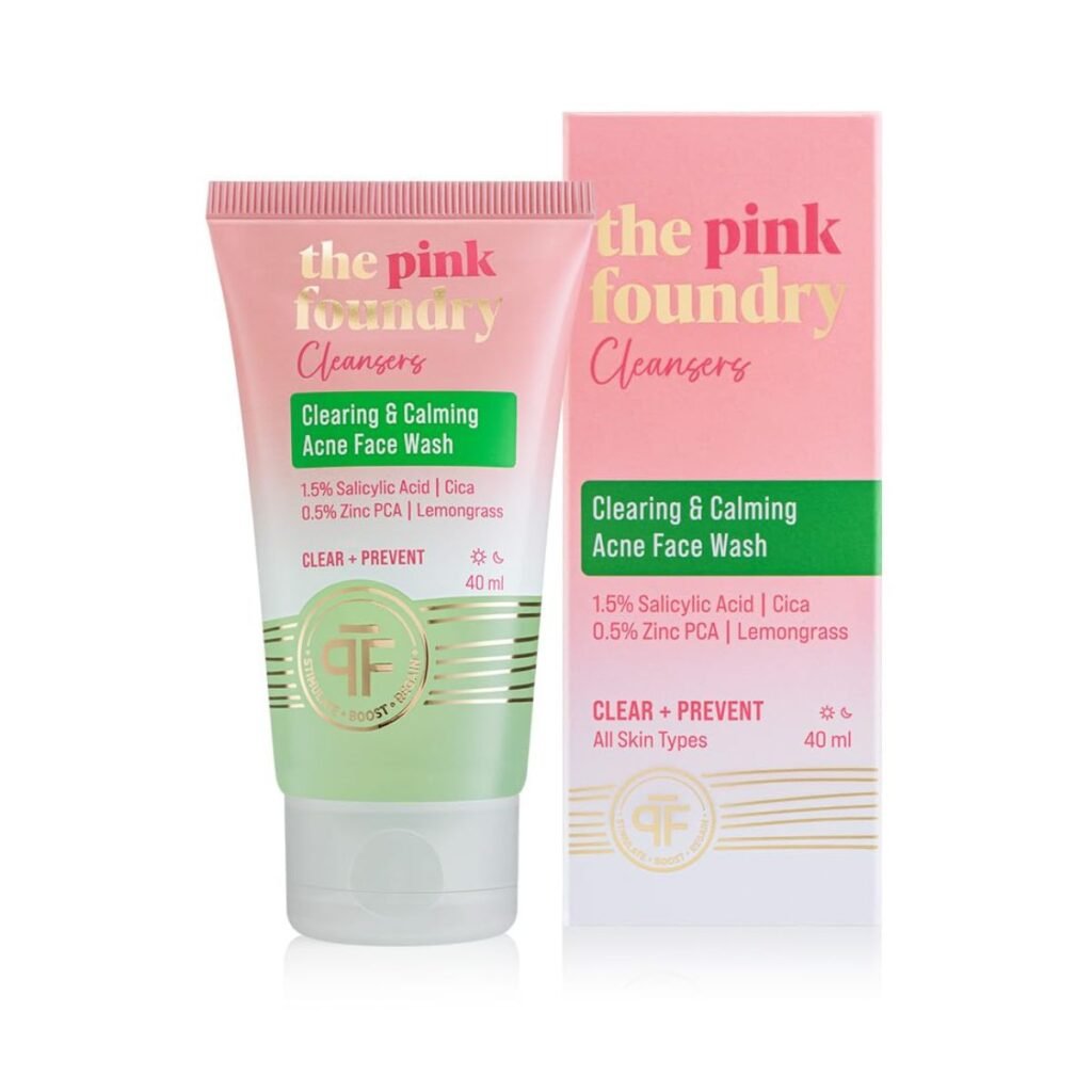 The Pink Foundry Acne Face Wash