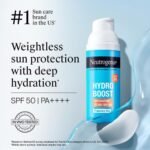 Neutrogena Hydro Boost Face Sunscreen SPF50+ PA++++