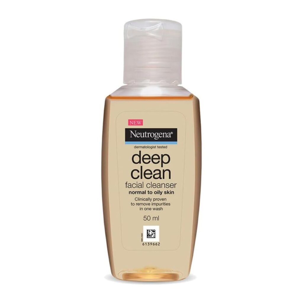  Neutrogena Deep Clean Gentle Facial Cleanser