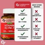 Carbamide Forte Vitamin K2 MK7 55 mcg