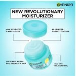 Garnier Fresh & Matte Salicylic Acid Sorbet Gel Face Moisturizer, 45g - Image 4